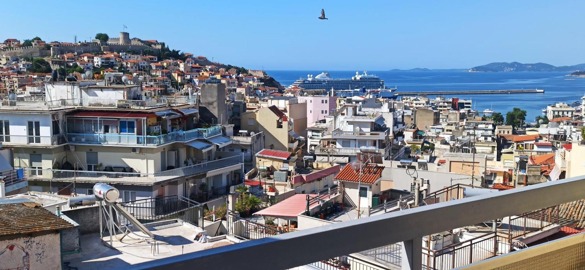 Kavala Amazing View Apartman Kültér fotó